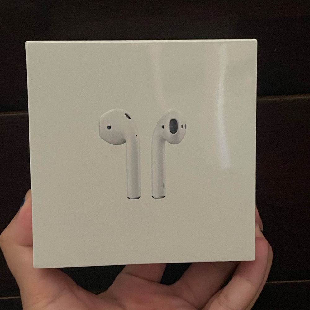 AirPods with charging case